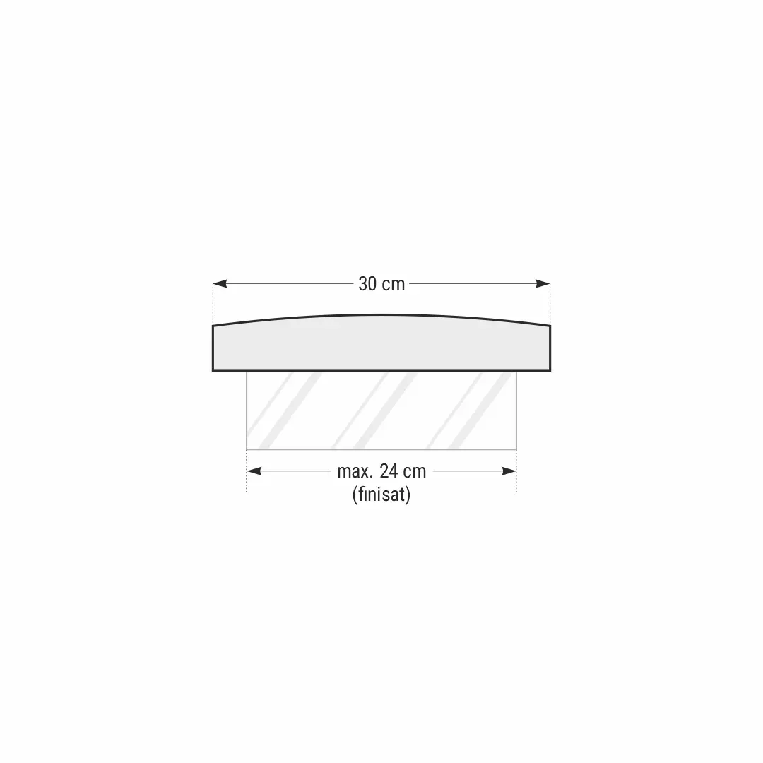 Capac interval gard ROMA ROYAL 50x30x5 Acesorii Gard www.starstone.ro STAR STONE 3