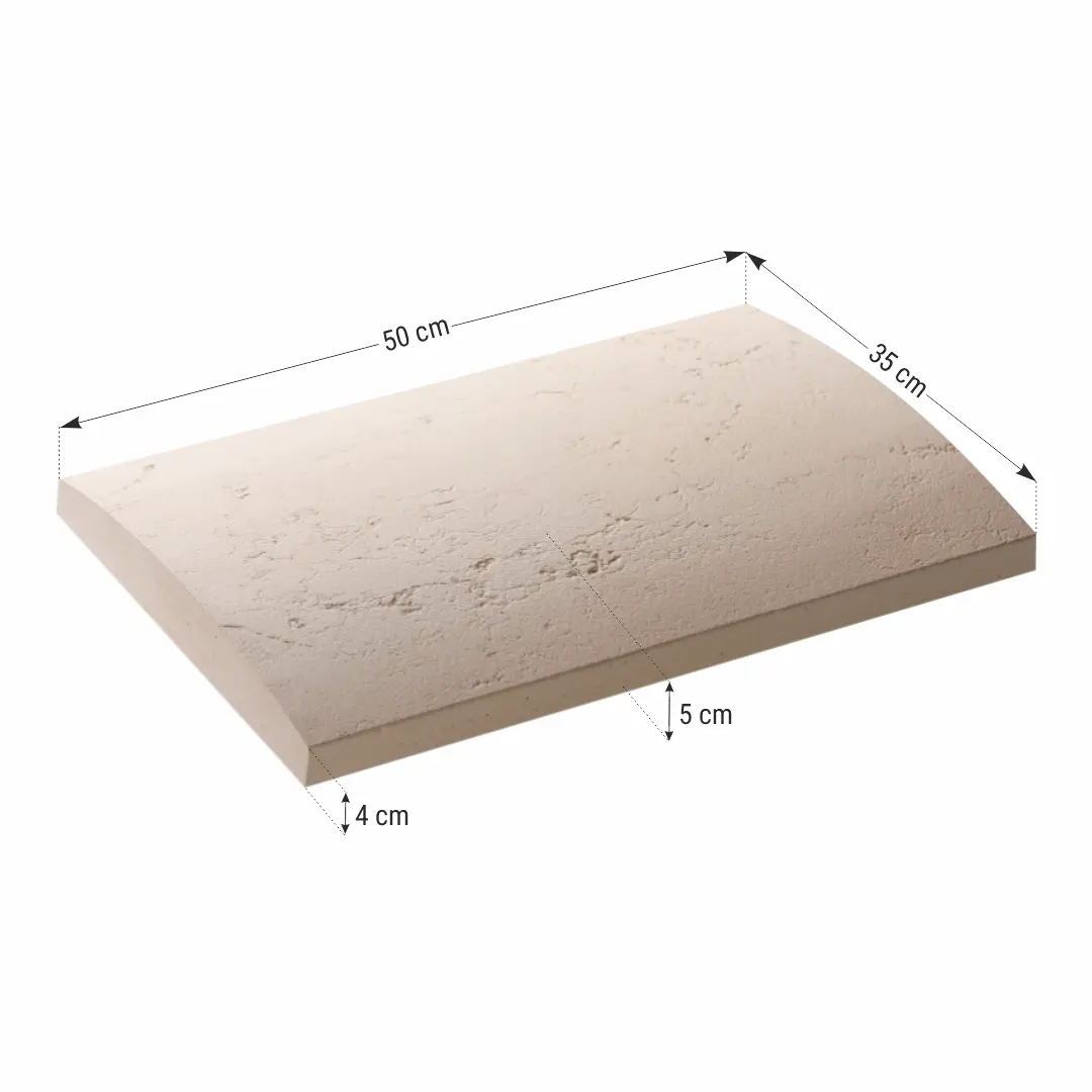 Capac interval gard ROMA ROYAL 50x35x5 Acesorii Gard www.starstone.ro STAR STONE 2