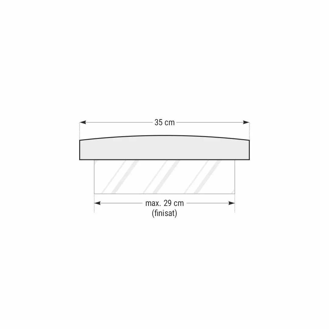 Capac interval gard ROMA ROYAL 50x35x5 Acesorii Gard www.starstone.ro STAR STONE 3