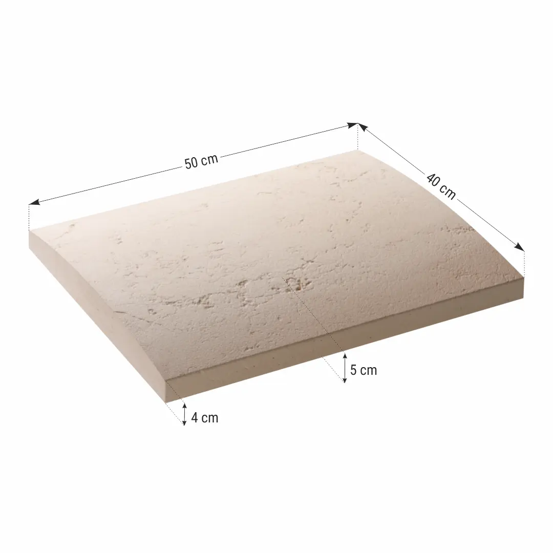 Capac interval gard ROMA ROYAL 50x40x5 Acesorii Gard www.starstone.ro STAR STONE 2