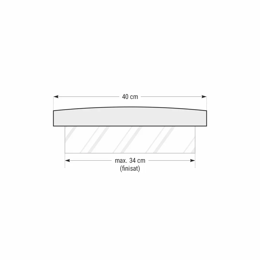 Capac interval gard ROMA ROYAL 50x40x5 Acesorii Gard www.starstone.ro STAR STONE 3