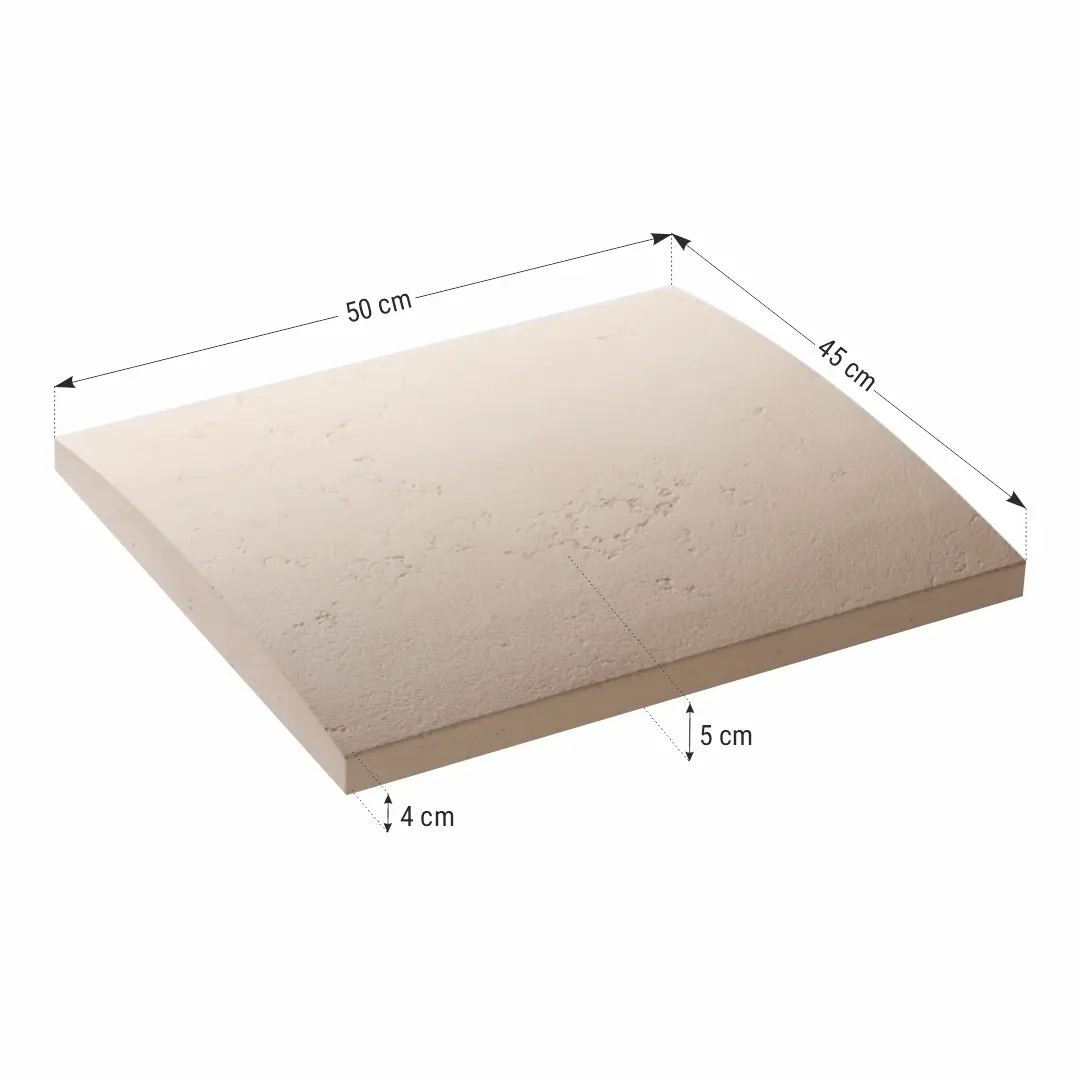 Capac interval gard ROMA ROYAL 50x45x5 Acesorii Gard www.starstone.ro STAR STONE 2