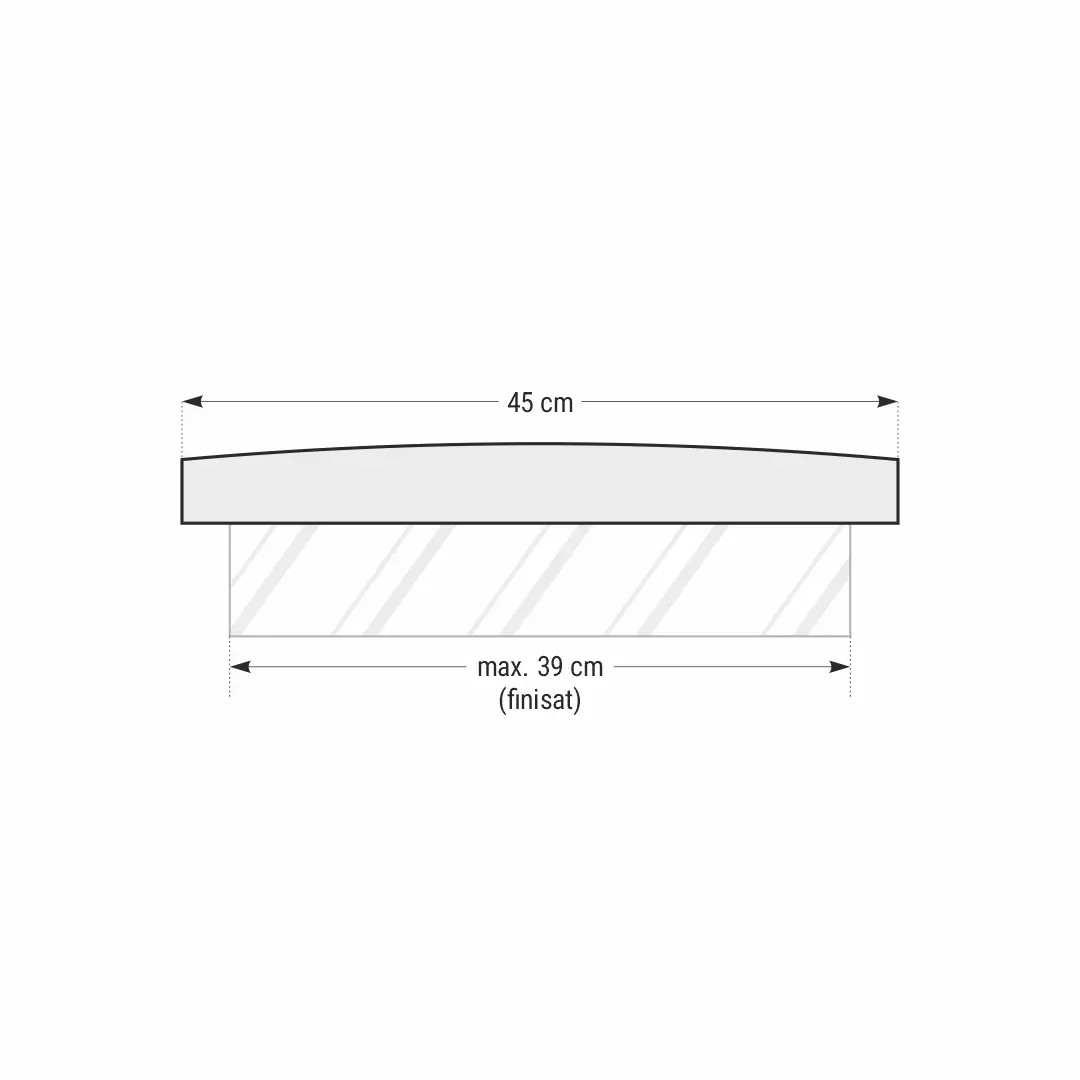Capac interval gard ROMA ROYAL 50x45x5 Acesorii Gard www.starstone.ro STAR STONE 3