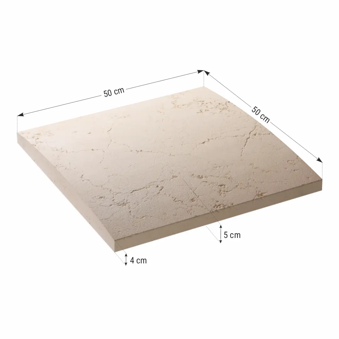 Capac interval gard ROMA ROYAL 50x50x5 Acesorii Gard www.starstone.ro STAR STONE 2
