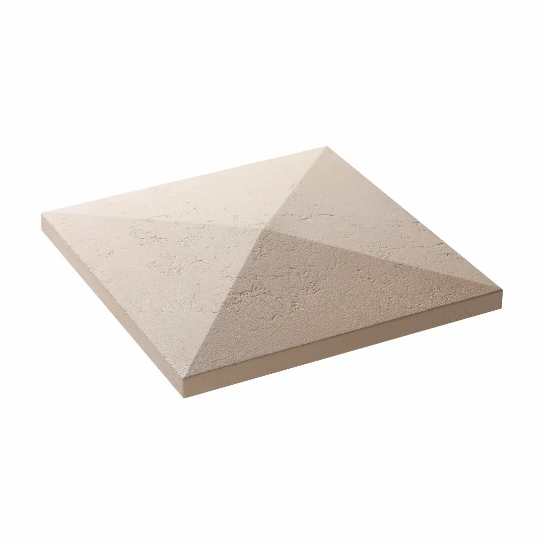 Capac stalp gard ROMA 50x50x7 Accesorii Gard www.starstone.ro STAR STONE 1