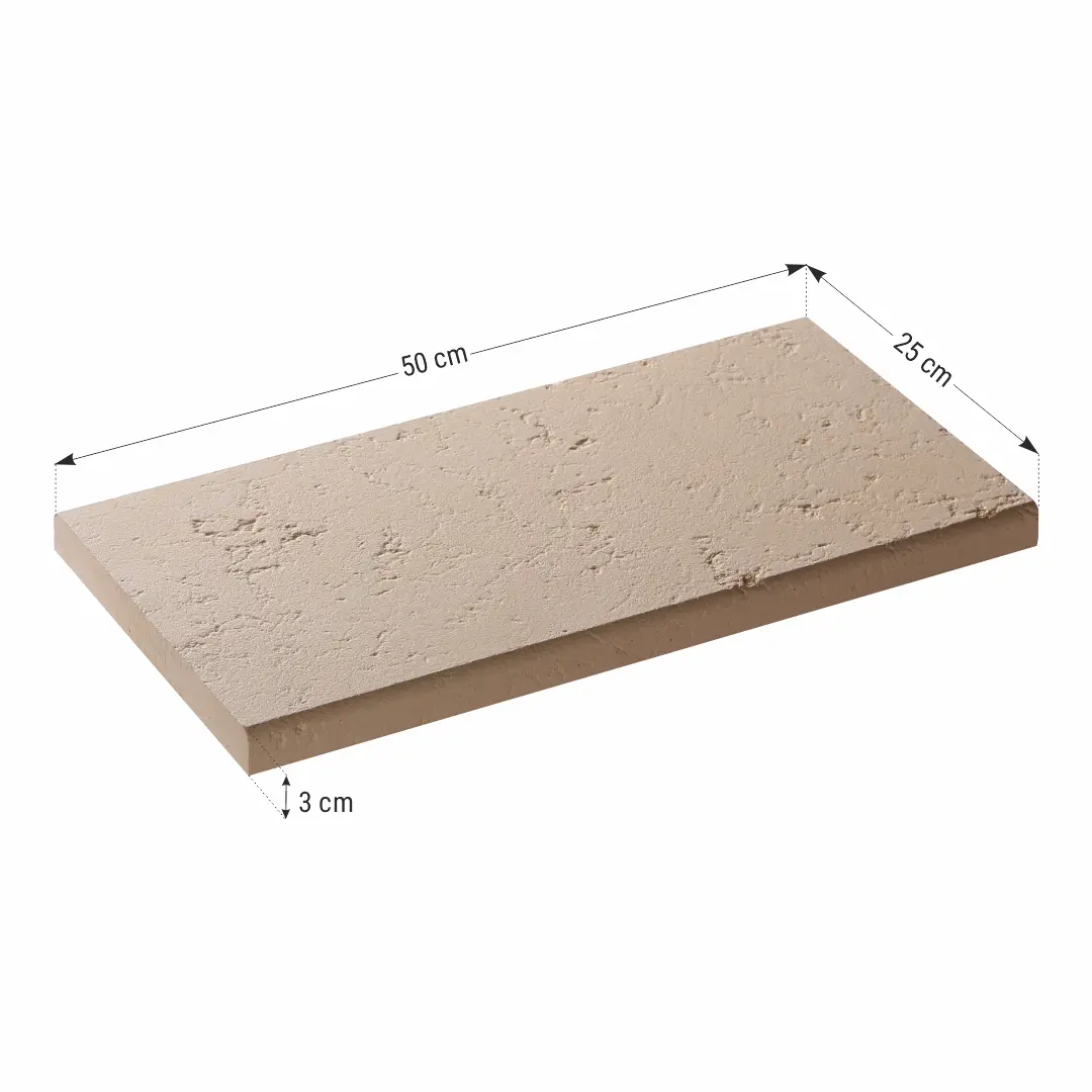 Capac interval gard ROMA CLASIC 50x25x4 Acesorii Gard www.starstone.ro STAR STONE 2
