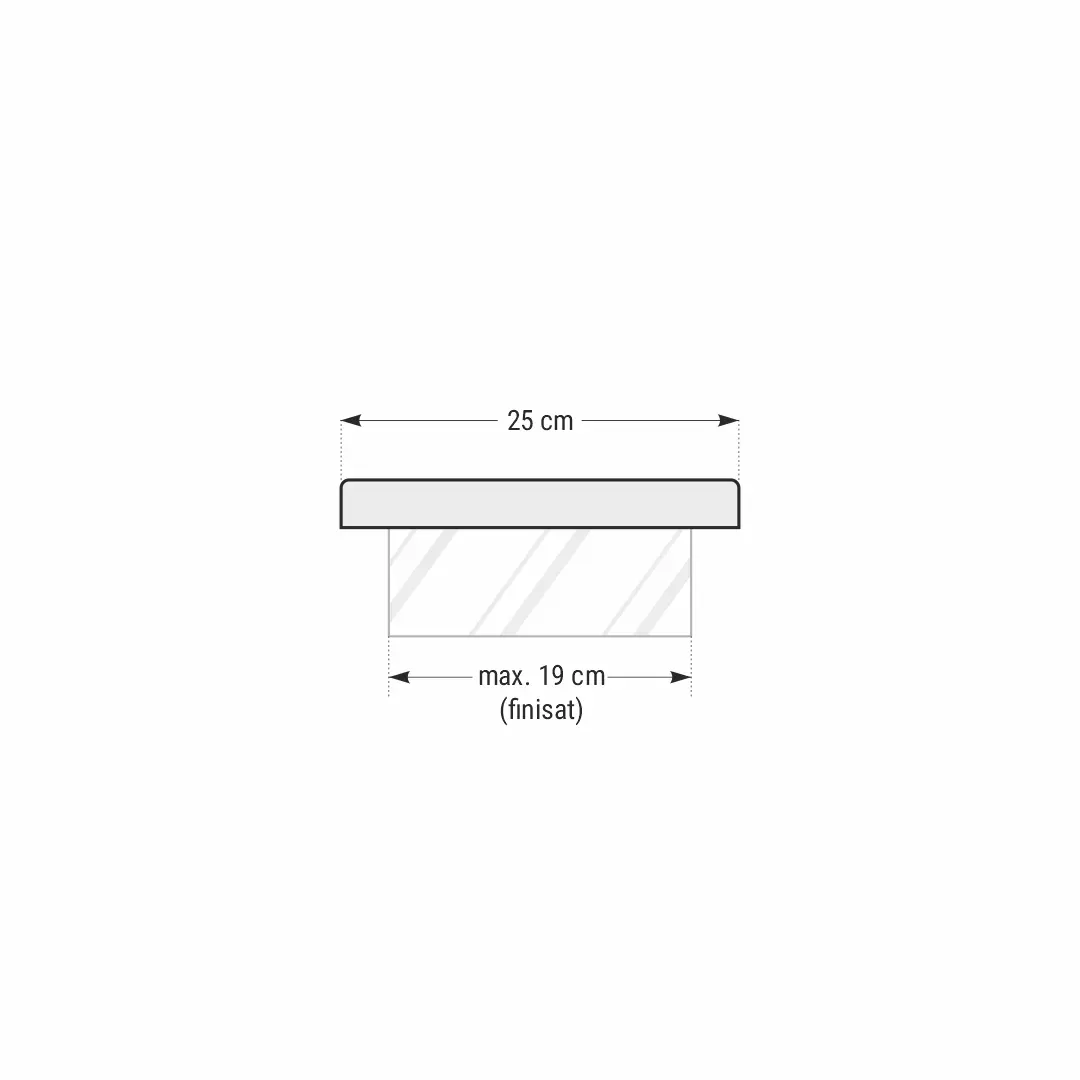 Capac interval gard ROMA CLASIC 50x25x4 Acesorii Gard www.starstone.ro STAR STONE 3