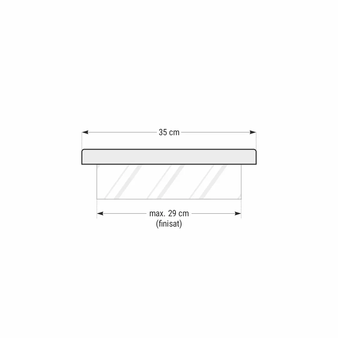 Capac interval gard ROMA CLASIC 50x35x5 Acesorii Gard www.starstone.ro STAR STONE 3