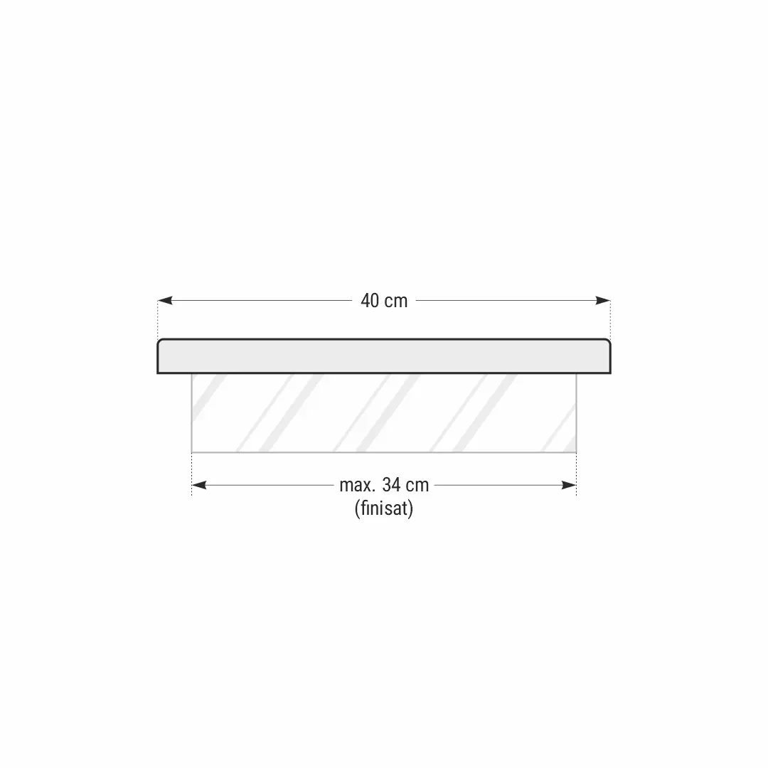 Capac interval gard ROMA CLASIC 50x40x5 Acesorii Gard www.starstone.ro STAR STONE 3