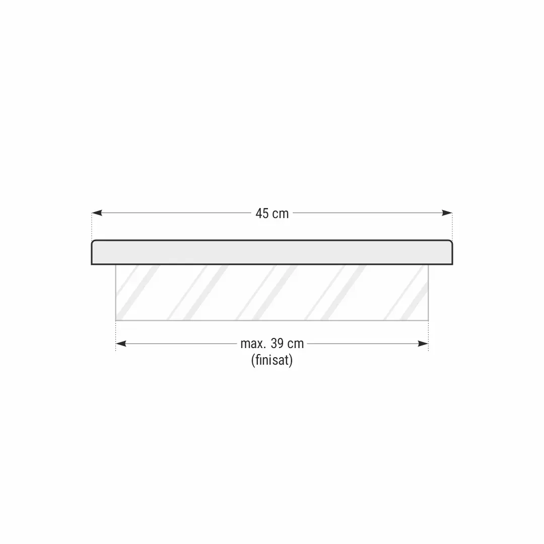 Capac interval gard ROMA CLASIC 50x45x5 Acesorii Gard www.starstone.ro STAR STONE 3
